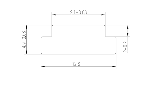 5×12.8凸型鋼